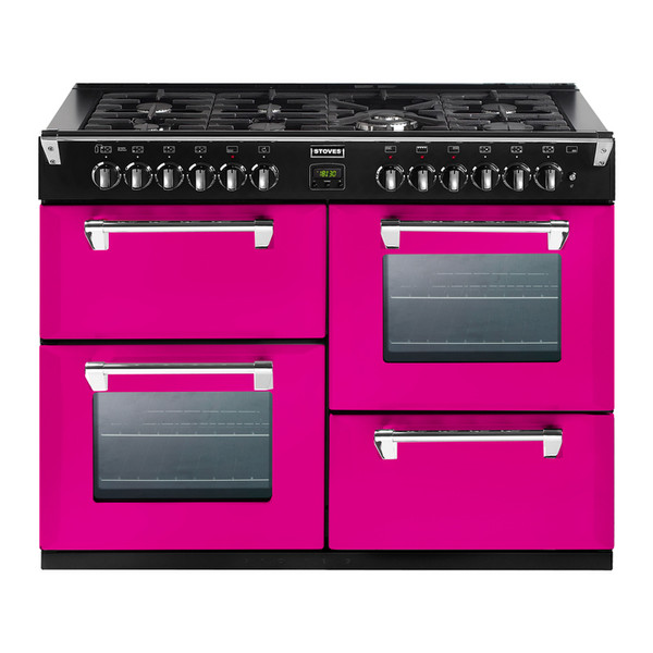 Stoves Richmond 1000DFT Отдельностоящий Gas hob A Розовый