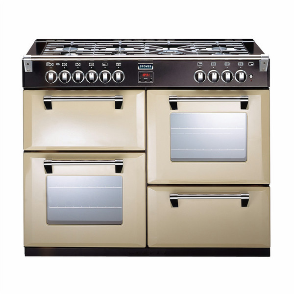 Stoves Richmond 1000GT Freistehend Gas hob A Cremefarben