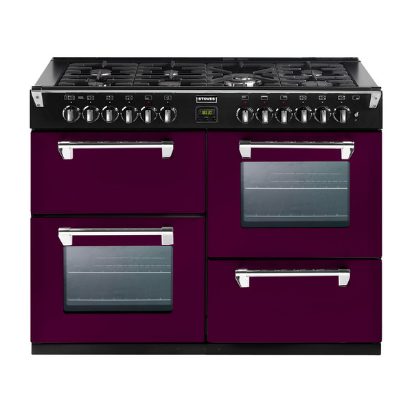 Stoves Richmond 1000GT Freestanding Gas hob A Burgundy