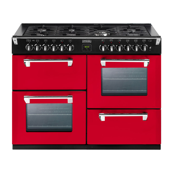 Stoves Richmond 1000GT Отдельностоящий Gas hob A Красный