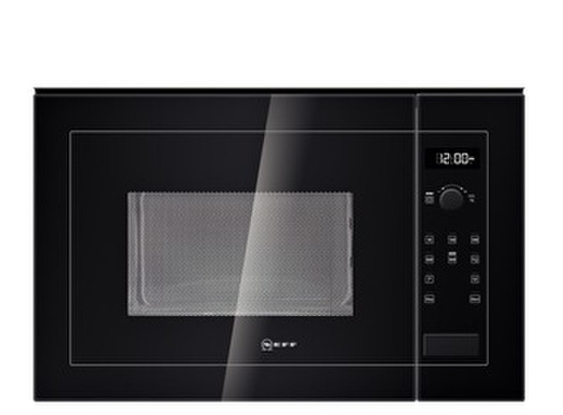 Neff H12WE60S0G Built-in 25L 900W Black microwave