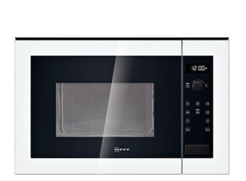 Neff H12WE60W0G Built-in 25L 900W White microwave