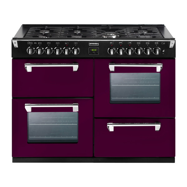 Stoves Richmond 1100GT Отдельностоящий Gas hob A Бургундский