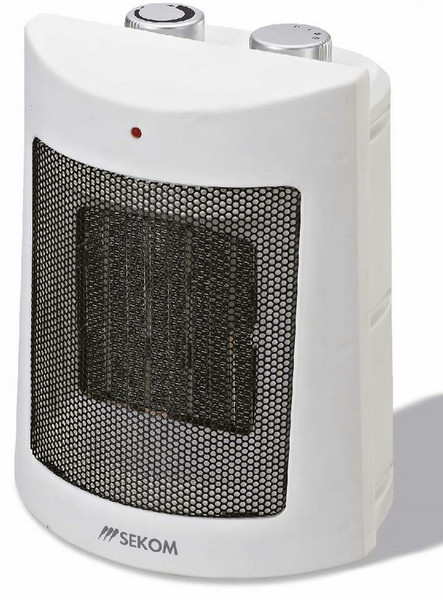 Sekom TVS15C Floor,Table 1500W White electric space heater