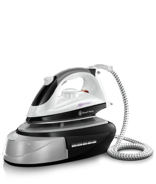 Russell Hobbs 14863 1800W 1L Stainless Steel soleplate Black,White steam ironing station
