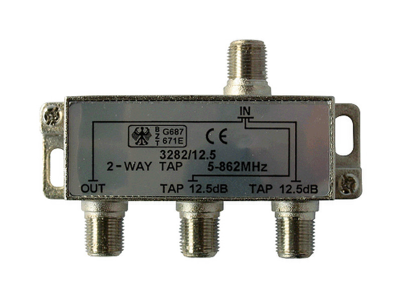KREILING AZ 3282 / 10,0 dB F Cable splitter Metallisch