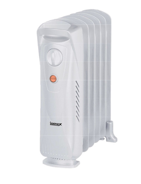 Igenix IG0500 Пол 500Вт Белый Oil electric space heater электрический обогреватель