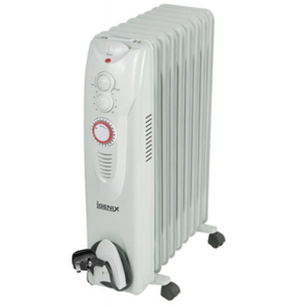 Igenix IG2605 Пол 2000Вт Белый Oil electric space heater электрический обогреватель