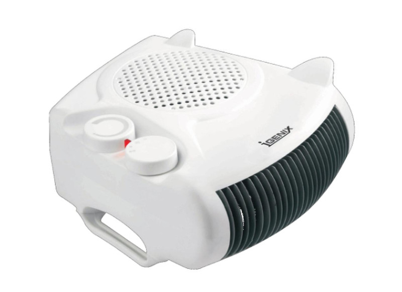Igenix IG9010 Floor 2000W White Fan electric space heater