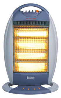 Igenix IG9516 Floor 1600W Blue,Silver Halogen electric space heater