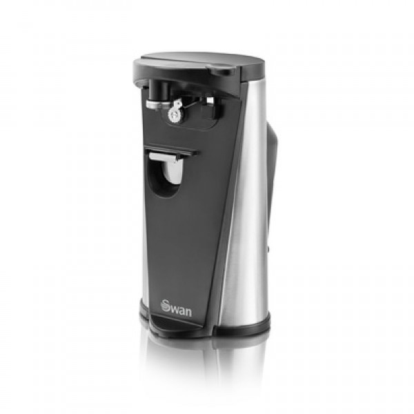 Swan SP20110N Electric tin opener 60Вт Черный, Cеребряный консервный нож