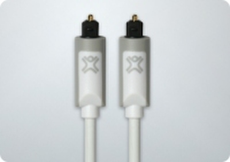 Imation XtremeHD 4M Toslink Audio Cable 4m Grau Audio-Kabel