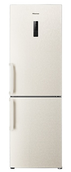 Hisense RB403N4BY1 freestanding 233L 93L A+ Sand fridge-freezer