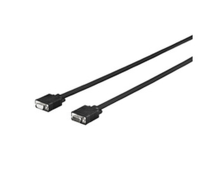 VivoLink 0.5m VGA m/f 0.5m VGA (D-Sub) VGA (D-Sub) Black