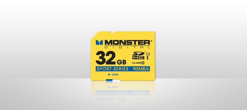 Monster Digital 32 GB SDHC 32ГБ SDHC Class 10 карта памяти