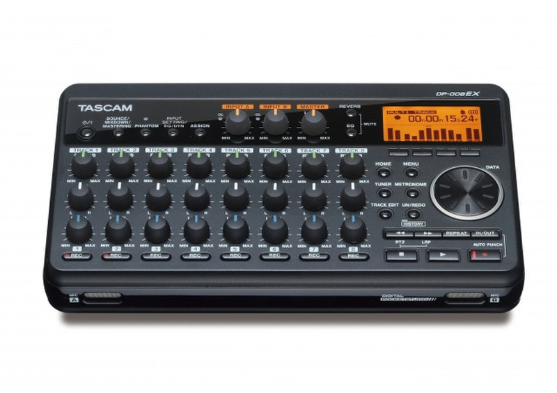 Tascam DP-008EX digital audio recorder