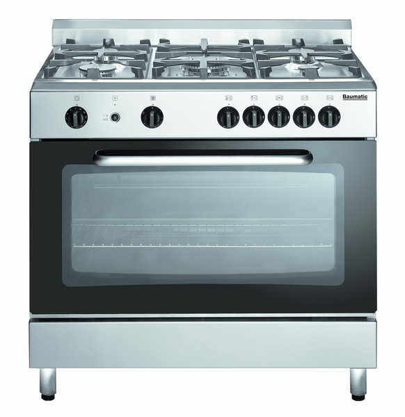 Baumatic BC190.2TCSS Freestanding Gas hob A Stainless steel cooker