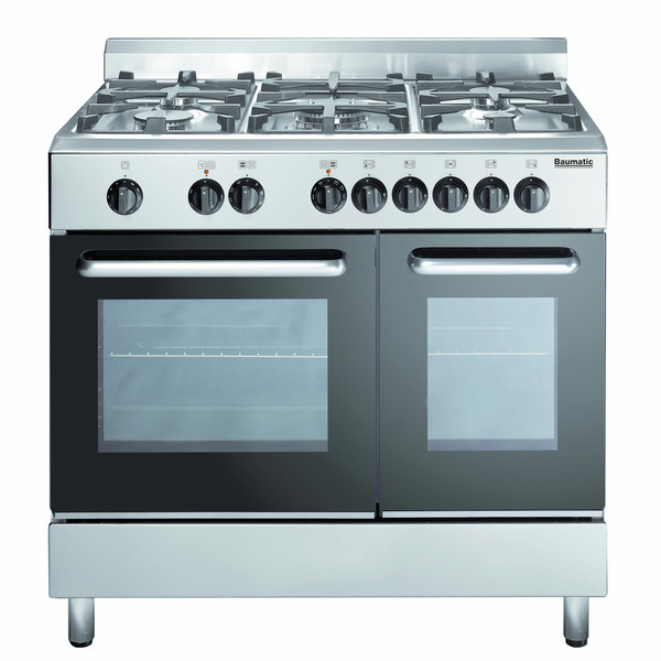 Baumatic BC392.2TCSS Freistehend Gas hob A Edelstahl Küchenherd