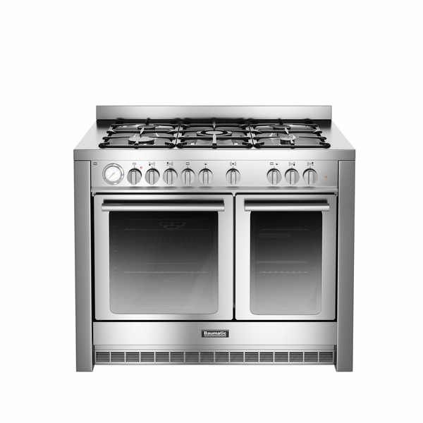 Baumatic BCD1025SS Freestanding Gas hob A Stainless steel cooker
