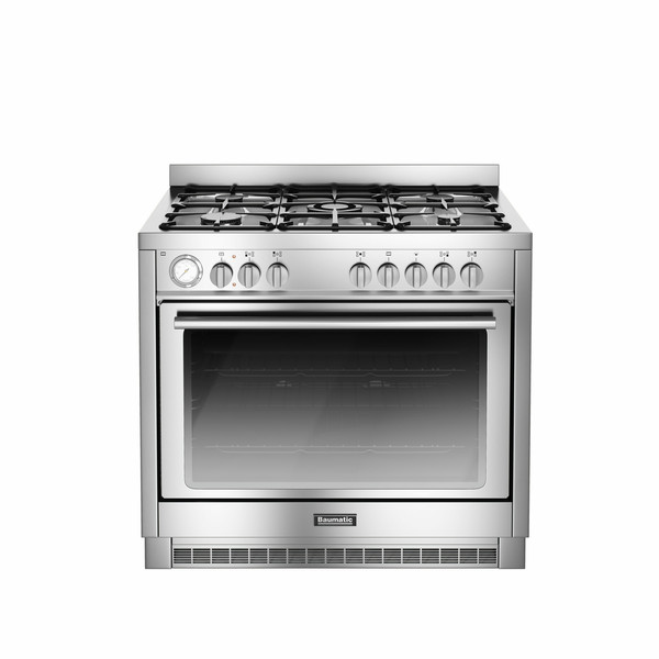 Baumatic BCD905SS Freestanding Gas hob A Stainless steel cooker