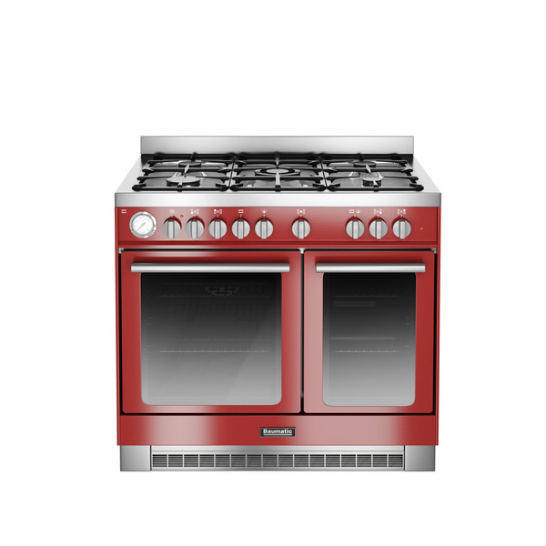 Baumatic BCD925BDY Freistehend Gas hob A Rot, Edelstahl Küchenherd