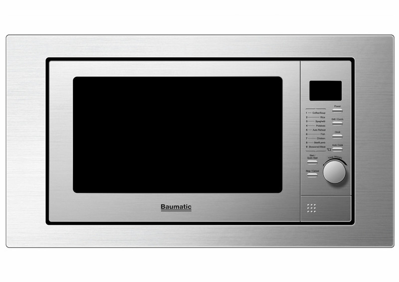 Baumatic BMGI250SS Built-in 25L 900W Stainless steel microwave