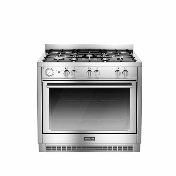 Baumatic BCG905SS Freestanding Gas hob A Stainless steel cooker