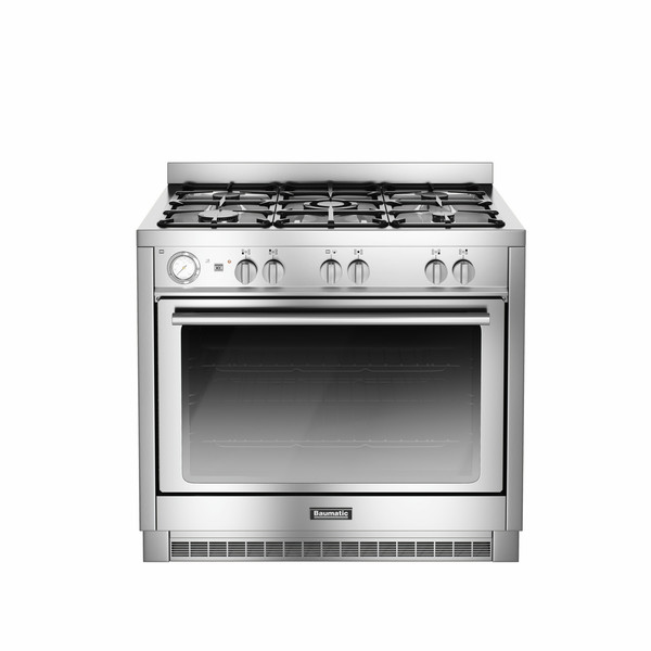 Baumatic BCG905SS Freistehend Gas hob A Edelstahl Küchenherd