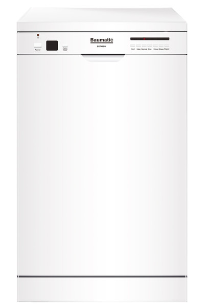Baumatic BDF465W Freestanding 9place settings A+ dishwasher