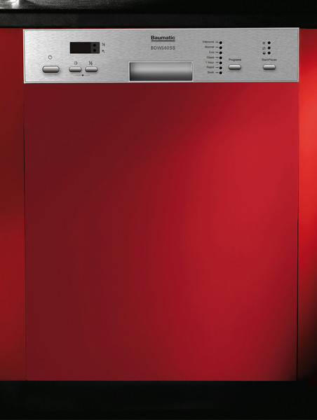 Baumatic BDWS60SS Semi built-in 14place settings A+ dishwasher
