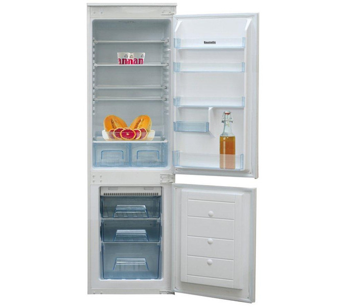 Baumatic BRCIF7030 Eingebaut 190l A+ Weiß Kühlschrank