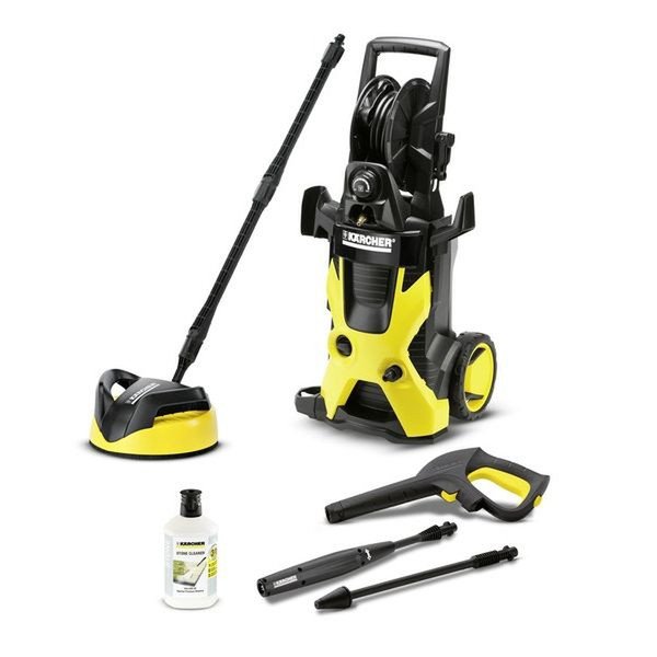 Kärcher K5 Premium Home Вертикальный Электрический 500л/ч 2100Вт Черный, Желтый pressure washer