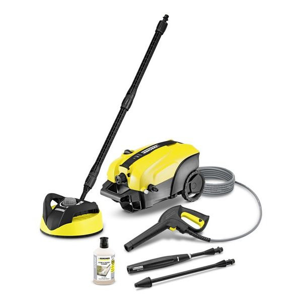 Kärcher K4 Silent Home Компактный Электрический 420л/ч 1800Вт Черный, Желтый pressure washer