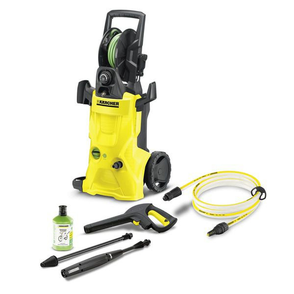 Kärcher K4 Premium Eco!ogic Вертикальный Электрический 420л/ч 1800Вт Черный, Желтый pressure washer