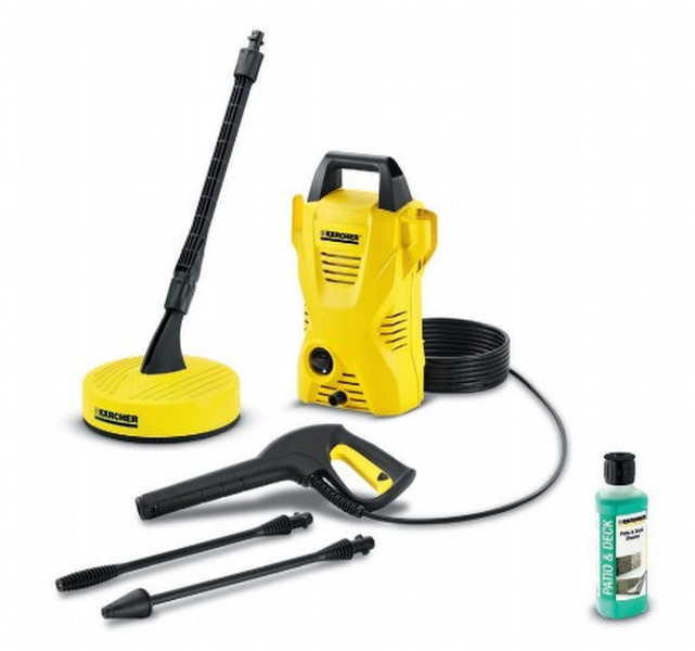Kärcher K 2 Compact Home Upright Electric 360l/h 1400W Yellow pressure washer