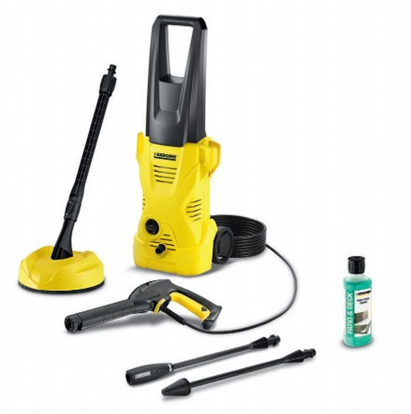 Kärcher K 2 Home Upright Electric 360l/h 1400W Yellow pressure washer