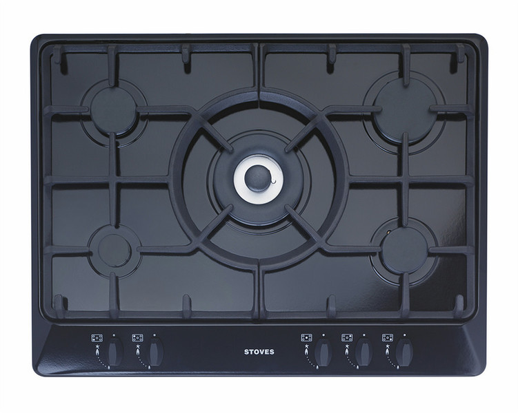 Stoves SGH700C built-in Gas Black