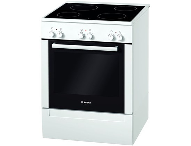 Bosch HCE422120C Freestanding Ceramic hob A White cooker