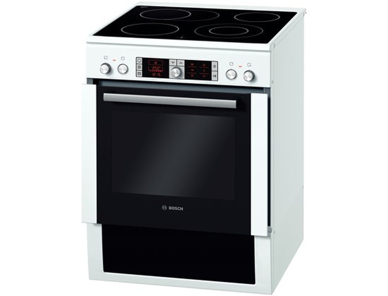 Bosch HCE854823C Freestanding Ceramic hob A White cooker