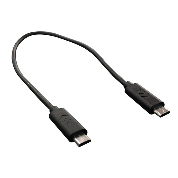 Secomp USB 2.0 Charging Cable, Micro B - Micro B, M/M 0.3m