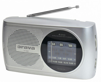 Orava T-120 S Portable Analog Silver
