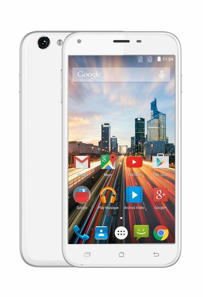Archos Helium 55 Dual SIM 4G 8GB Weiß Smartphone
