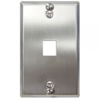 Unirise WP-1PT-SS Stainless steel switch plate/outlet cover