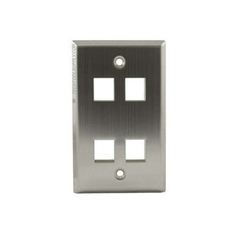 Unirise WP-4PT-SS Stainless steel switch plate/outlet cover