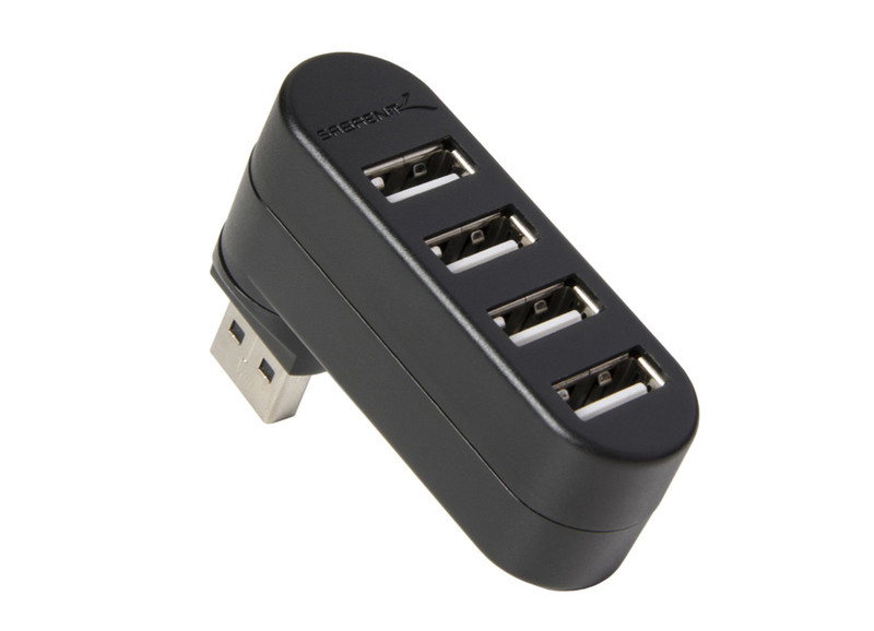 Sabrent MINI 4-PORT USB 2.0 ROTATING HUB