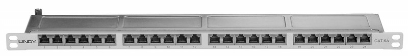 Lindy 25883 0.5U patch panel