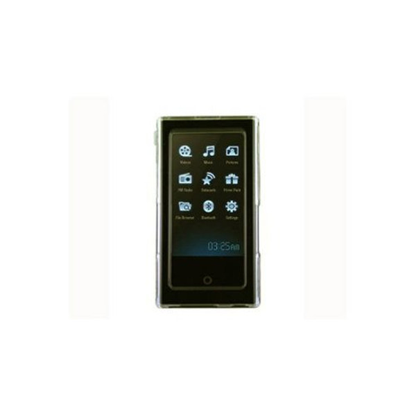 Skque SAM-P2-CRYS-SMK Cover case Grau MP3/MP4-Schutzhülle