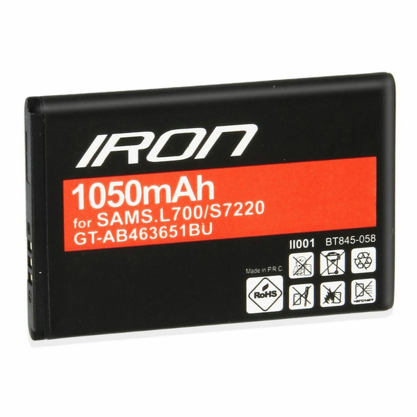 Global Technology 10746 Lithium-Ion 1050mAh Wiederaufladbare Batterie