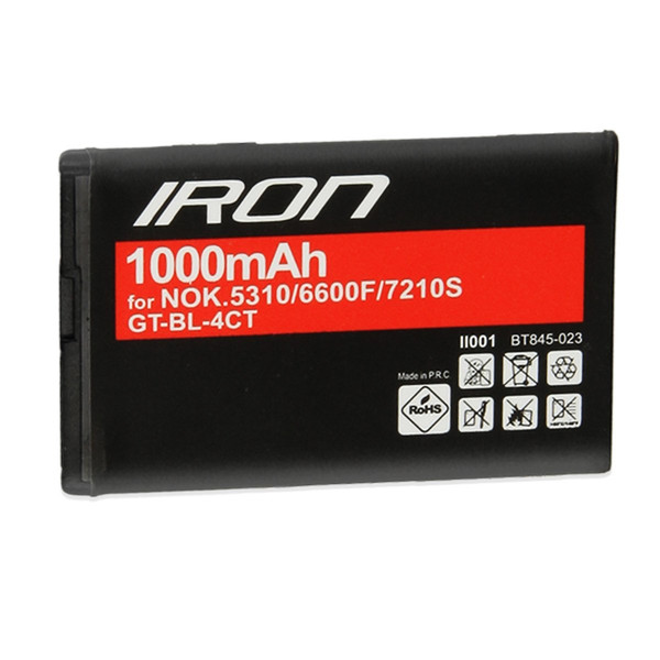 Global Technology 9096 Lithium-Ion 1000mAh Wiederaufladbare Batterie