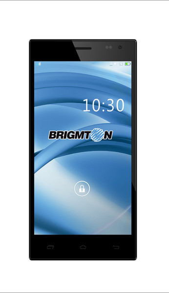 Brigmton BPHONE-550QC-N 8GB Schwarz Smartphone